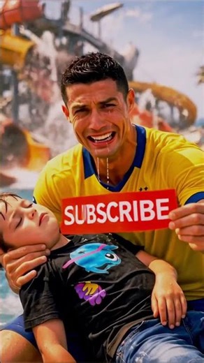 Ronaldo’s Son Injured at Water Park 😱💔 | Neymar & Haaland Arrested!#cr7 #ronaldo