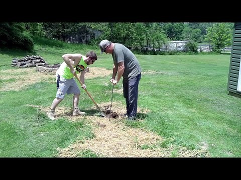 How to locate a septic tank /making and using a ground probe to find a septic tank lid (DIY)