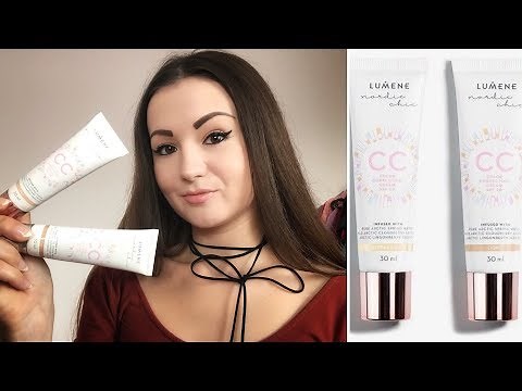 Lumene Nordic Chic CC Creams Fair and Light Review + Swatches!!!