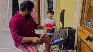 Teaching Rhythm Lessons to Cherry#freetime#christtemple#Josephashray#drums | Paul Emmanuel