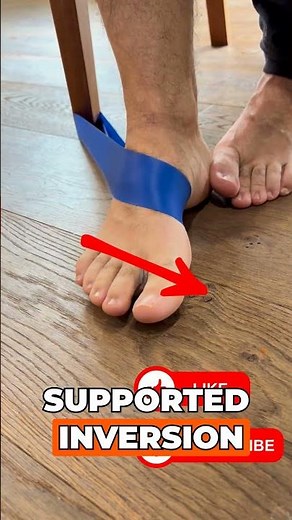 Posterior Tibialis Tendonitis: Best Early Exercises for Ankle/Foot Pain! #shorts