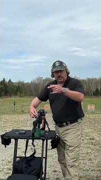 EOTech with magnifier set up on AR Rifle