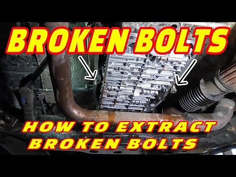 QUICK TIP: HOW TO REMOVE STUBBORN BROKEN STUDS FROM A TRANSMISSION HOUSING!