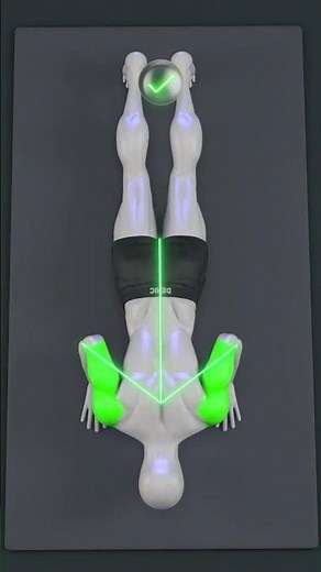 Push-Up Correct Form vs Wrong Form | Build Chest Faster 💪