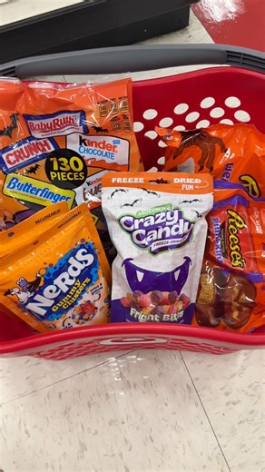 Went over to target to grab a deal on candy… Check your account for this $10 off $40 purchase and check your Ibotta account for all the different candy rebates! You could come out even cheaper depending on what you decide to pick up! We don’t usually hand out candy for Halloween because we go trick-or-treating with the kids, but this candy is perfect for me to put in their boo baskets plus to give little candy bags to friends 🥰 Also, don’t forget that coupon works on more than just candy If you