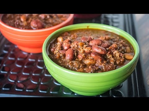 Quick Chili in an 8 Quart Pressure Cooker