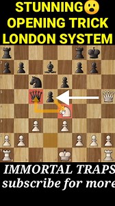LONDON SYSTEM TOP 5 TRAPS Watch in HD 👇 https://youtu.be/d77oiikfWNM | Chess puzzle