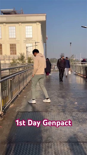 1st Day at Genpact #bollywood #song #movie #entertainment #lifeisbutadream #familyvideo #love
