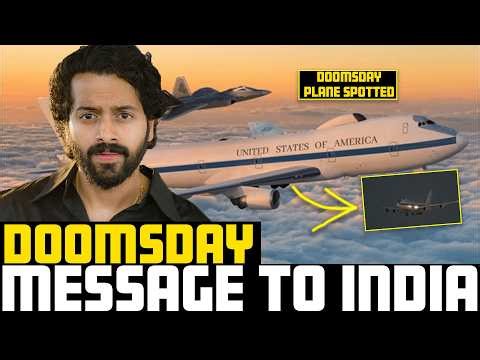 🚨🛫DOOMSDAY Flight Spotted After 51 Years!!! 🤯 | Message to INDIA & IRAN | Aye Jude✊