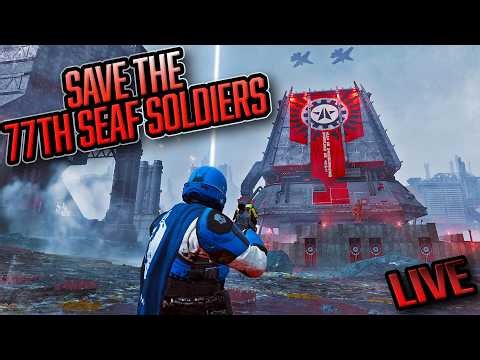 🔴 LIVE: Siege of Cyberstan! 😱 SIEGE OF CYBERSTAN FINAL HOURS...SAVE THE 77th SEAF | Helldivers 2
