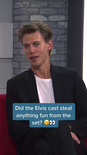 What did Austin Butler STEAL from the Elvis set? 🫢 See more from our interviews in the ✨Elvis: All Access: Etalk Special✨ June 24 at 7pm ET on @ctv #elvismovie #austinbutler #OliviaDeJonge @elvisfilm #interview