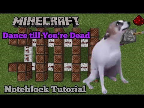 Dance till You're Dead / Heads Will Roll (Minecraft Note block Tutorial)