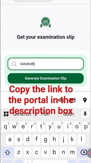 How to Print 2026 UTME Examination Slip. #utme #jamb