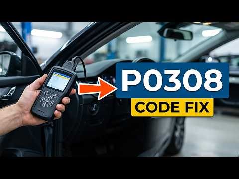 How To Fix P0308 Code - Cylinder 8 Misfire - Spark Plug And Ignition Coil Repair