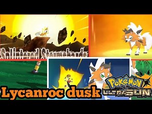 How to get dusk form Lycanroc in pokemon ultra sun ad moon. Citra emulator