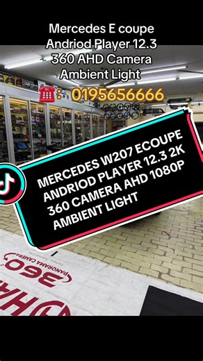 Mercedes E Coupe W207 🚘 ✅Andriod Player 12.3 2K ✅360 Camera AHD ✅Ambient Light 👍 THX CUSTOMER SUPPORT👍 Interested or more information pls contact ☎️ BEST SOUND AUTO ACCESSORIES &TINTSHOP Mon - Sat 🔛09:30 - 20:00 Sun 🔛09:30 - 17:00 📲Whatsapp: ☎️Call/SMS：019-5656666 Henry 🏢ADDRESS: No 1664,JALAN KELEDANG 6 MERU,41050 KLANG,SELANGOR. #andriodplayer #caraccessories #w207 #eclass #meru