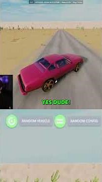 Would you brake or FULL SEND? 🤔 #beamng