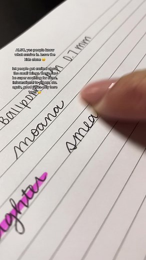 Handwriting Pen Reviews and Fun Words