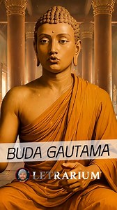 Buda Gautama (563-483 a.C.) fue un príncipe nepalí que fundó el budismo. Tras abandonar su vida de lujos, alcanzó la «iluminación» bajo un árbol Bodhi y se convirtió en el Buda o «el despierto». Sus enseñanzas sobre las «Cuatro Nobles Verdades» y el «Óctuple Sendero» buscan liberar del sufrimiento humano. Su filosofía de compasión y meditación influyó profundamente en Asia y el mundo. #citas #budagautama #fblifestyle | Letrarium