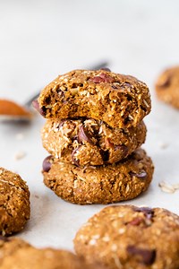 Pumpkin Oatmeal Chocolate Chip Cookies