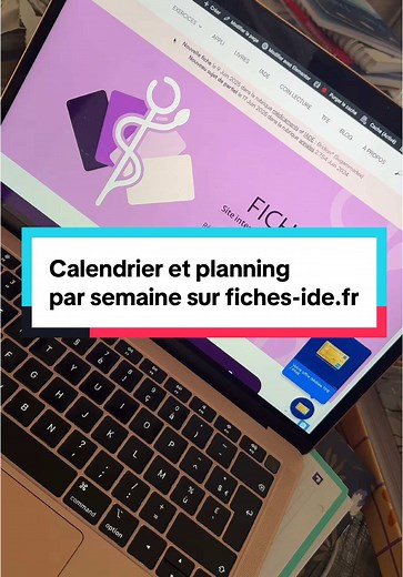 Retrouvez un calendrier mensuel et un planning par semaine telechargeables gratuitement sur fiches-ide.fr #ficheside #ifsi #infirmier #organisation #todolist #planning