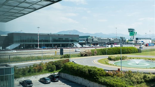 Horror as ‘man ingested into plane’s engine’ at Milan airport | LBC