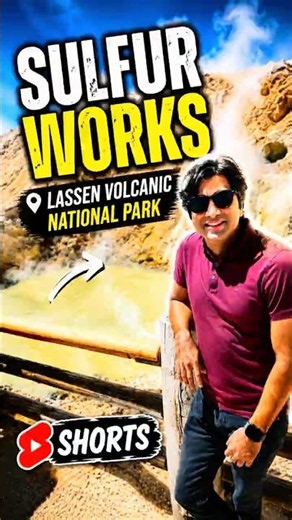 Have you seen such weird Nature Moments? 😳 | Sulphur Works 🌋 #shorts