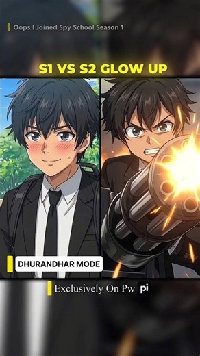 Chirag x Dhurandhar Mode Active! 🔥 | S1 vs S2 Glow Up #shorts