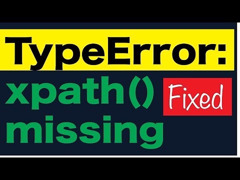 How to fix- TypeError: xpath() missing 1 required positional argument: 'query' in python Scrapy