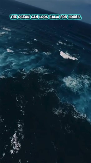 Some waves in the ocean appear out of nowhere. #ocean #roguewave#darkocean#deepsea#oceanfacts