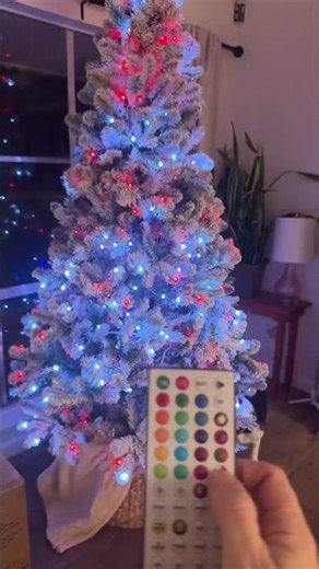 Okay but WHY did no one tell me an RGB tree hits different?! 😭🎄 Every light on this tree can