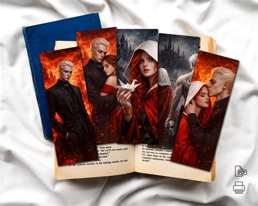 Manacled Book Mark, Alchemised Bookmark Printable, Dramione Fantasy Book Mark, Fanfiction Manacled (digital Download) - Etsy