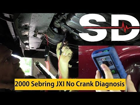 No Crank Diagnosis Fundamentals (starter testing)