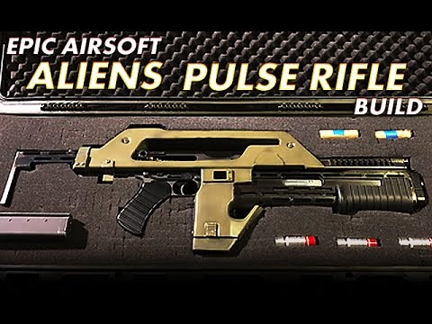 M-41A Aliens Pulse Rifle build.