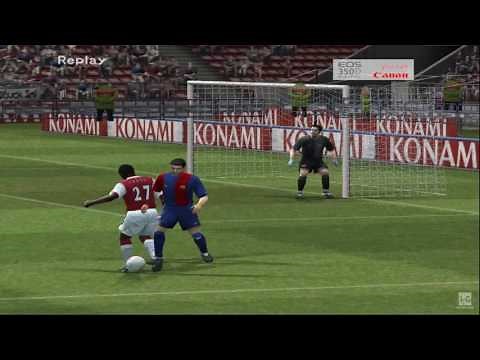 Pro Evolution Soccer 6 PS2 Gameplay HD