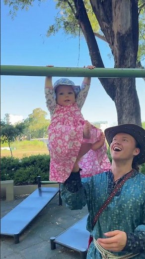 Baby Gym Pro: My 1-Year-Old's Pull-Up & Leg Day!