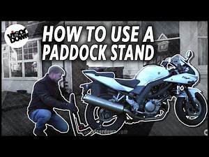 How to use a paddock stand | Motorbike Maintenance