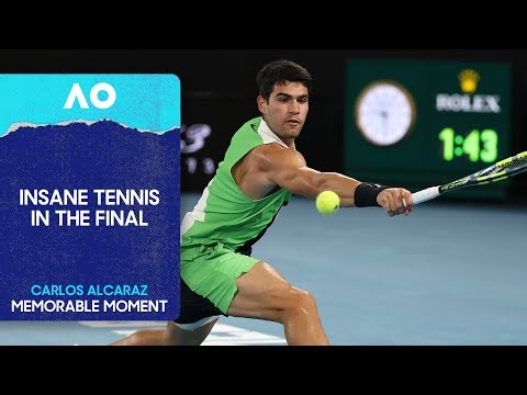 Alcaraz Wins Epic Exchange Against Djokovic in the Final | Australian Open 2026