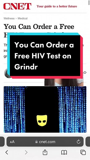 Get a Free HIV Test on Grindr for Public Health