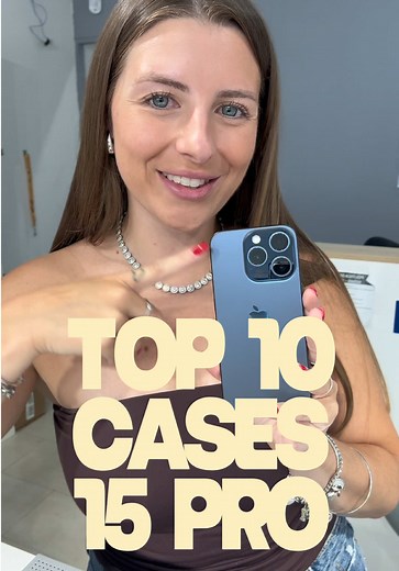 🔝10 Carcasas de iPhone 15 Pro 💙🦋🩵 que les pareció? Cuál les gustó más ? Los leooo! #accesorios #fyp #parati #iphone15pro #iphone15procase