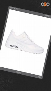 1.1K views | SKECHERS MEN ORIGINAL UNO, Mobile 01012043443 , DESCRIPTION: Stay cool with a trendy classic in Skechers Street™ Uno - Layover. This athletic fashion lace-up features a synthetic duraleather and textile upper with hotmelt zigzag details, a Skechers Air-Cooled Memory Foam® insole and a visible Skech-Air® midsole. | Original brands online | Facebook