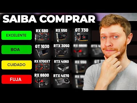 MELHORES E PIORES PLACAS DE VÍDEO PARA COMPRAR EM 2025 (TIER LIST GPU) 100% SINCERO!