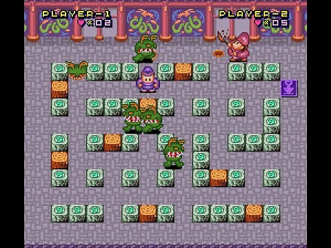Nichibutsu Arcade Classics 2: Heiankyo Alien SNES 2 player Netplay 60fps