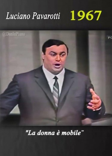👉 Young Pavarotti in 1967… the birth of a legend 🎶