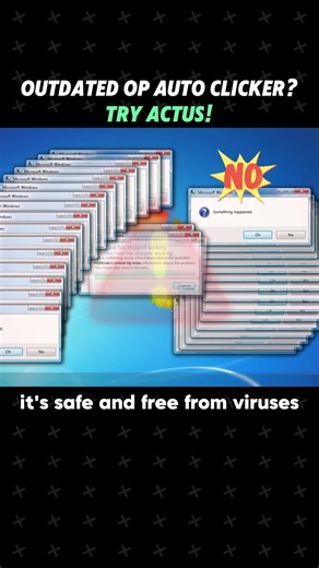 Outdated OP Auto Clicker? Try Actus! #autoclicker #minecraft #roblox #gaming