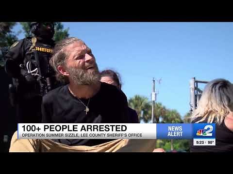 115 arrested in Lee County drug crackdown