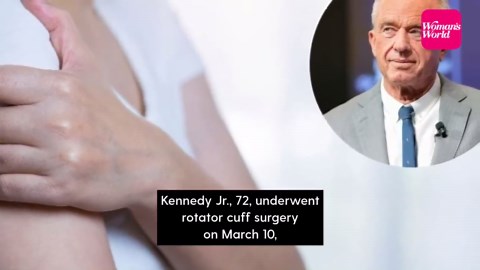 RFK Jr. has rotator cuff injury—doctors say to watch for these symptoms