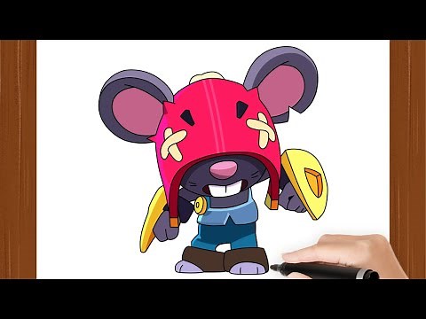 How To Draw MOE I BRAWL STARS I Easy