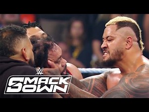 Jacob Fatu, Solo Sikoa Continue Their Brutal Fued | WWE SmackDown Highlights 7/4/25 | WWE on USA