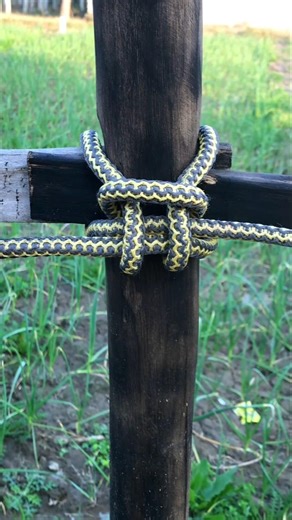 Amazing bushcraft knot tutorial #rope #shortvideo 👌